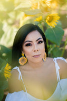 Sunflowers in Guanica Earrings