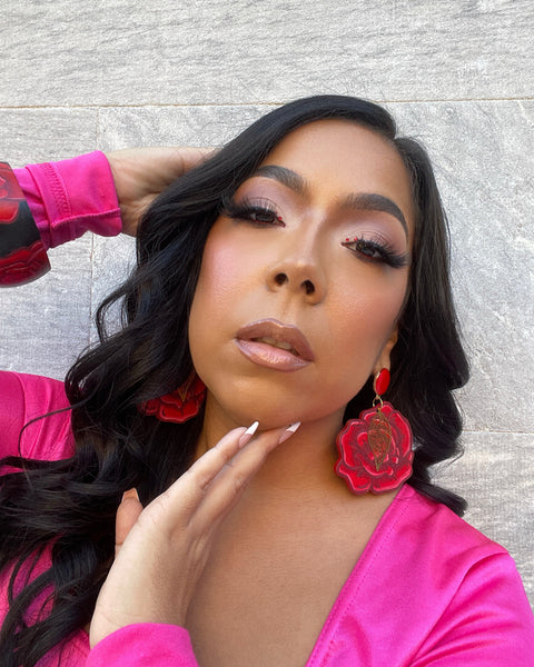 Rose Earrings