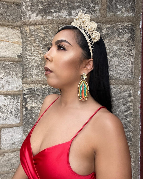 Mother Mary Earrings