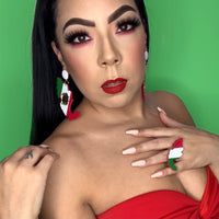 Mexican Flag ring
