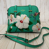 White Hibiscus purse