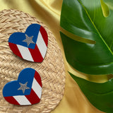 Boricua Sweetheart Earrings