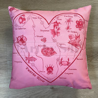 Little Island with a Big HEART pillow